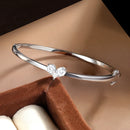 Elegant Moissanite-armband för kvinnor, 925 silver, GRA-certifierat