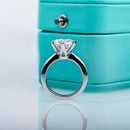 1kt till 5kt D färg Moissanite förlovningsring för kvinnor