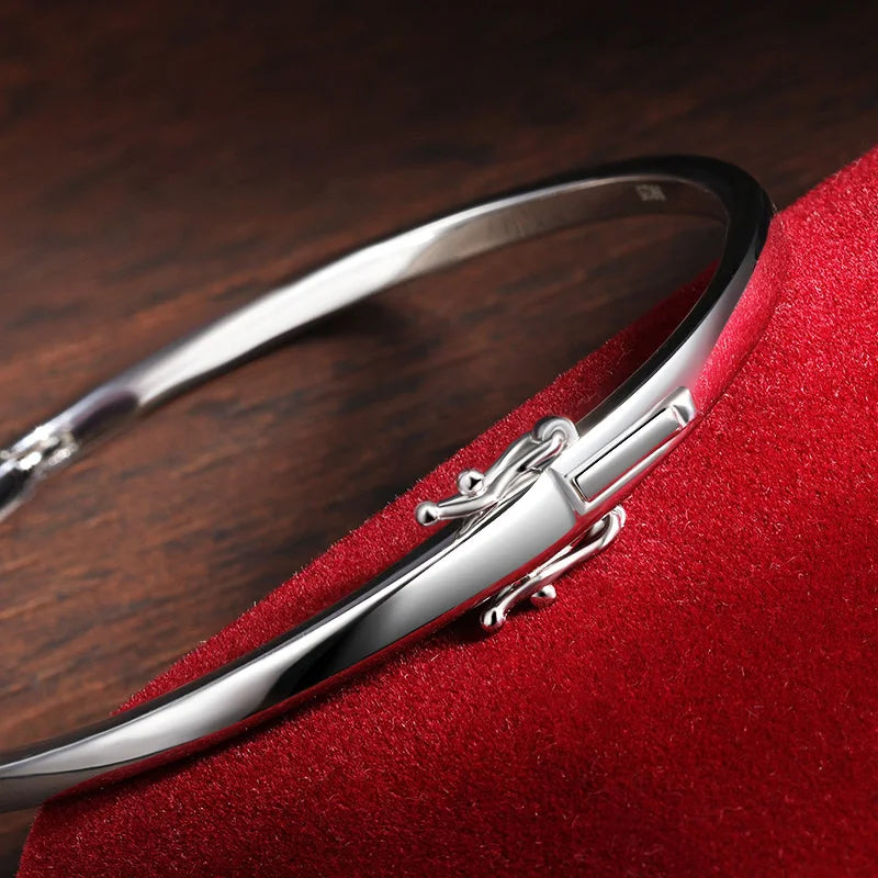 Elegant Moissanite-armband för kvinnor, 925 silver, GRA-certifierat