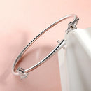 1CT Pear Moissanite Damarmband, 925 Sterling Silver