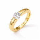 Bague Point d’Éclat – La Beauté en Suspension