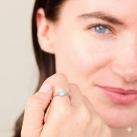Roterande Shooting Star Ring – En skärva i rörelse