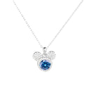 Mickey Full Moissanite Halsband i 925 Silver