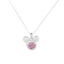 Mickey Full Moissanite Halsband i 925 Silver