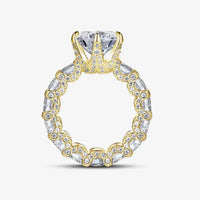 Lyxring i 925 Sterling Silver och 18K guld