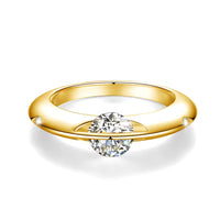 Roterande Shooting Star Ring – En skärva i rörelse