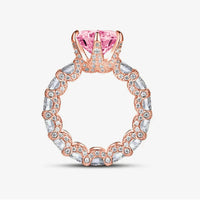 Lyxring i 925 Sterling Silver och 18K guld