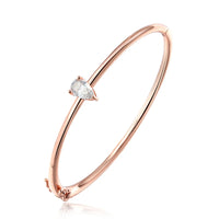 1CT Pear Moissanite Damarmband, 925 Sterling Silver