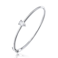 1CT Pear Moissanite Damarmband, 925 Sterling Silver