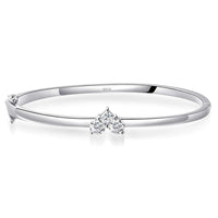Elegant Moissanite-armband för kvinnor, 925 silver, GRA-certifierat